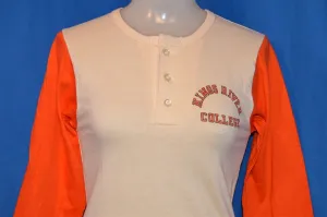 70s Kings River College Two-Tone Henley t-shirt Youth Medium