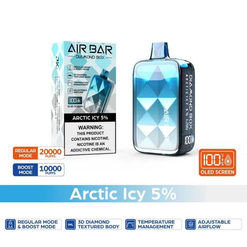Air Bar Diamond Box Disposable