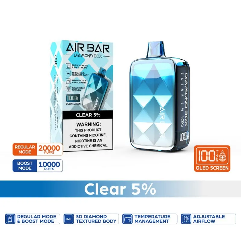 Air Bar Diamond Box Disposable