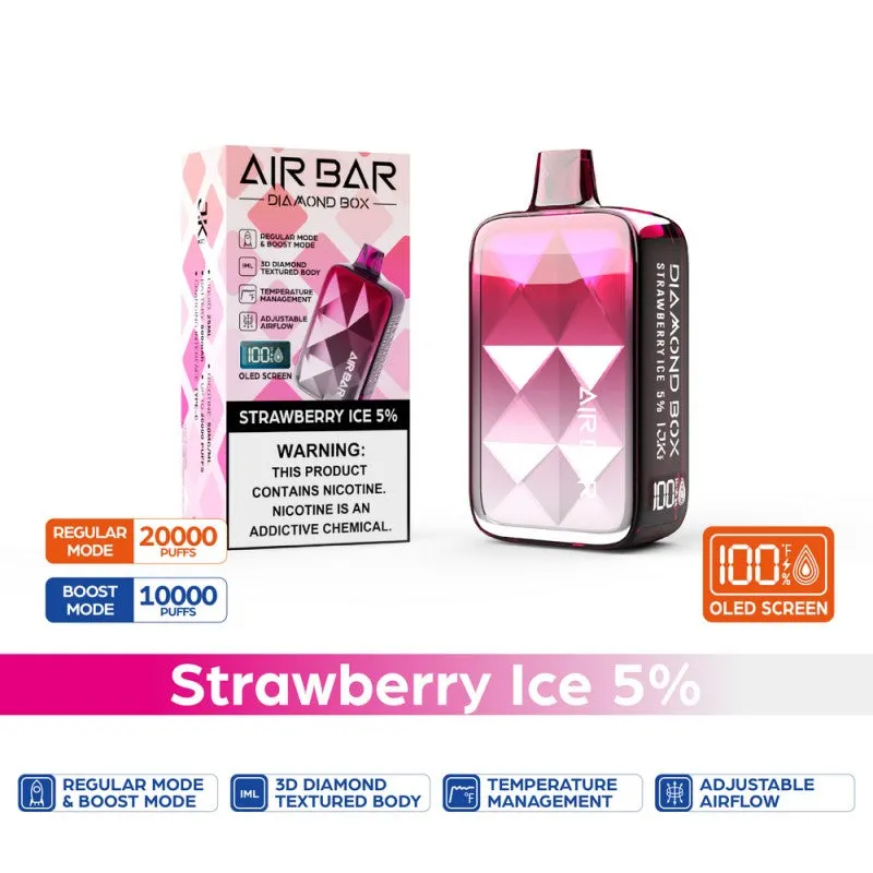Air Bar Diamond Box Disposable
