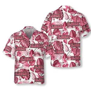 Alabama USA Hawaiian Shirt, Unique Alabama Shirt, Alabama Collared Shirt For Adults