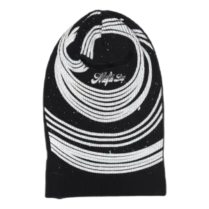 Allover Print Balaclava Black