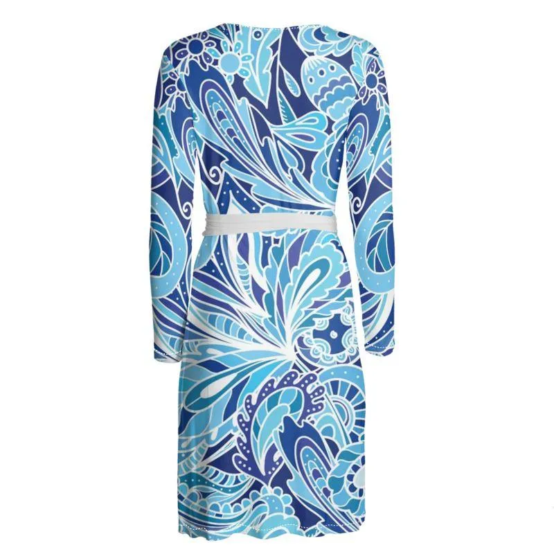 Aqui Wrap Dress