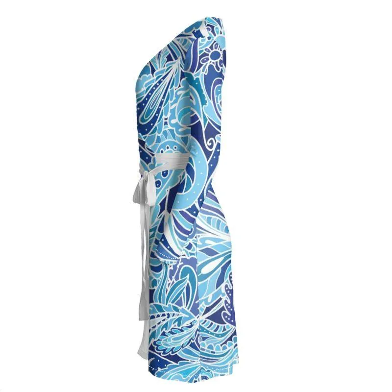 Aqui Wrap Dress