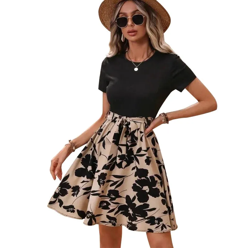 Aurelia - Charming Floral Patchwork Dress for Women