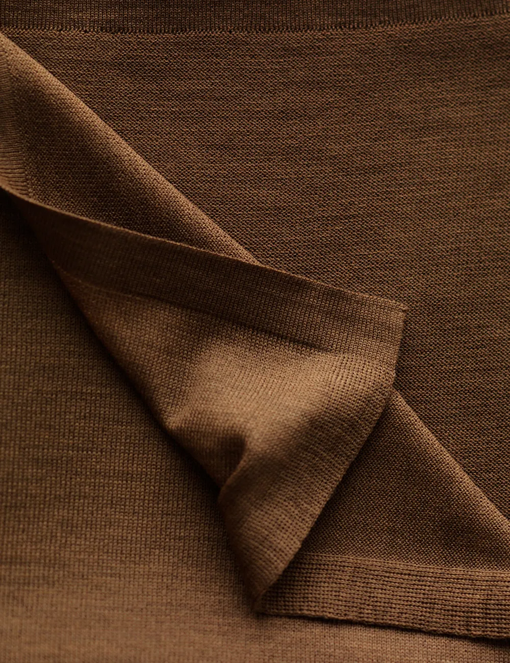 Australian Superfine Merino Wrap - Caramel