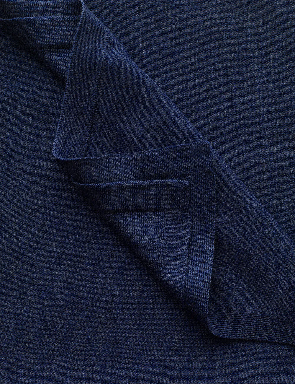 Australian Superfine Merino Wrap - Denim
