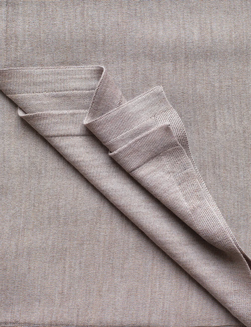 Australian Superfine Merino Wrap - Nutmeg