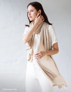 Australian Superfine Merino Wrap - Pug