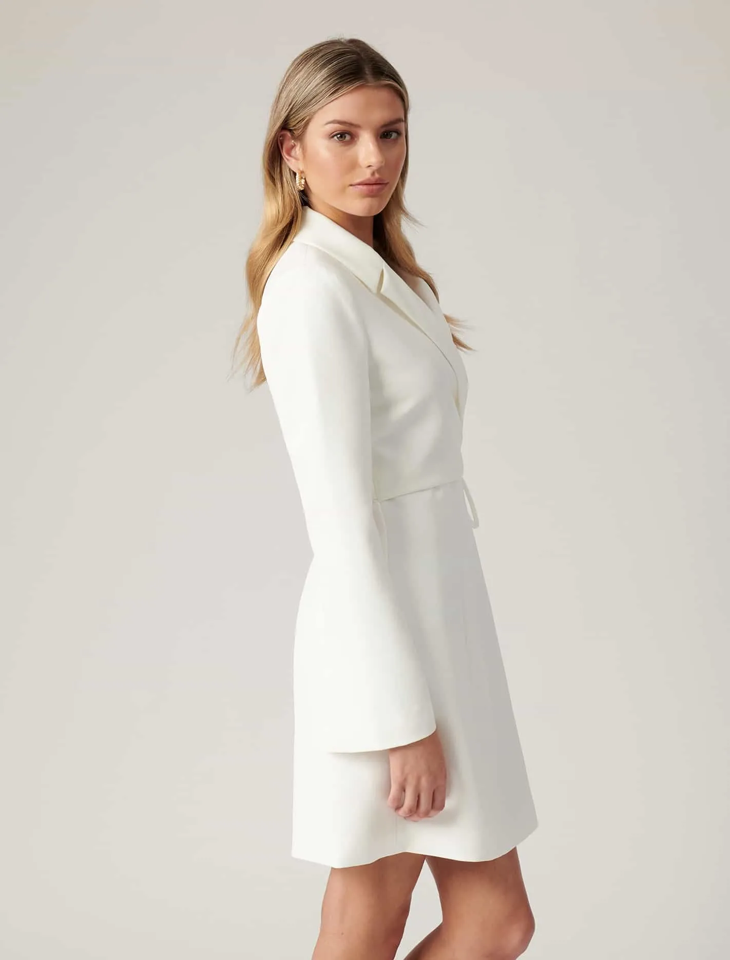 Aviva Wrap Blazer Dress