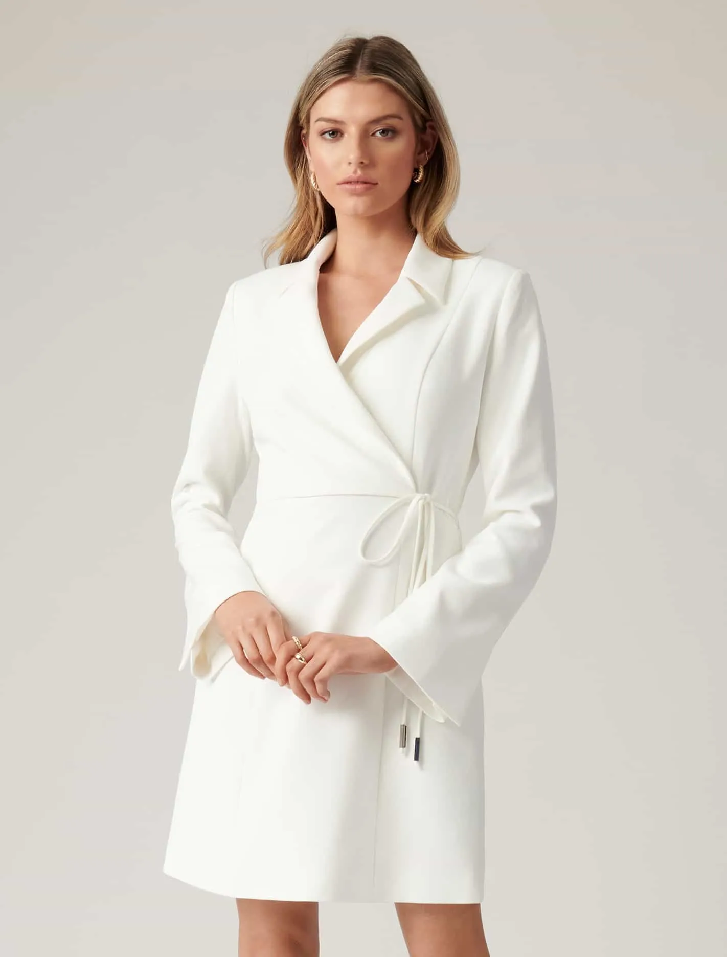 Aviva Wrap Blazer Dress