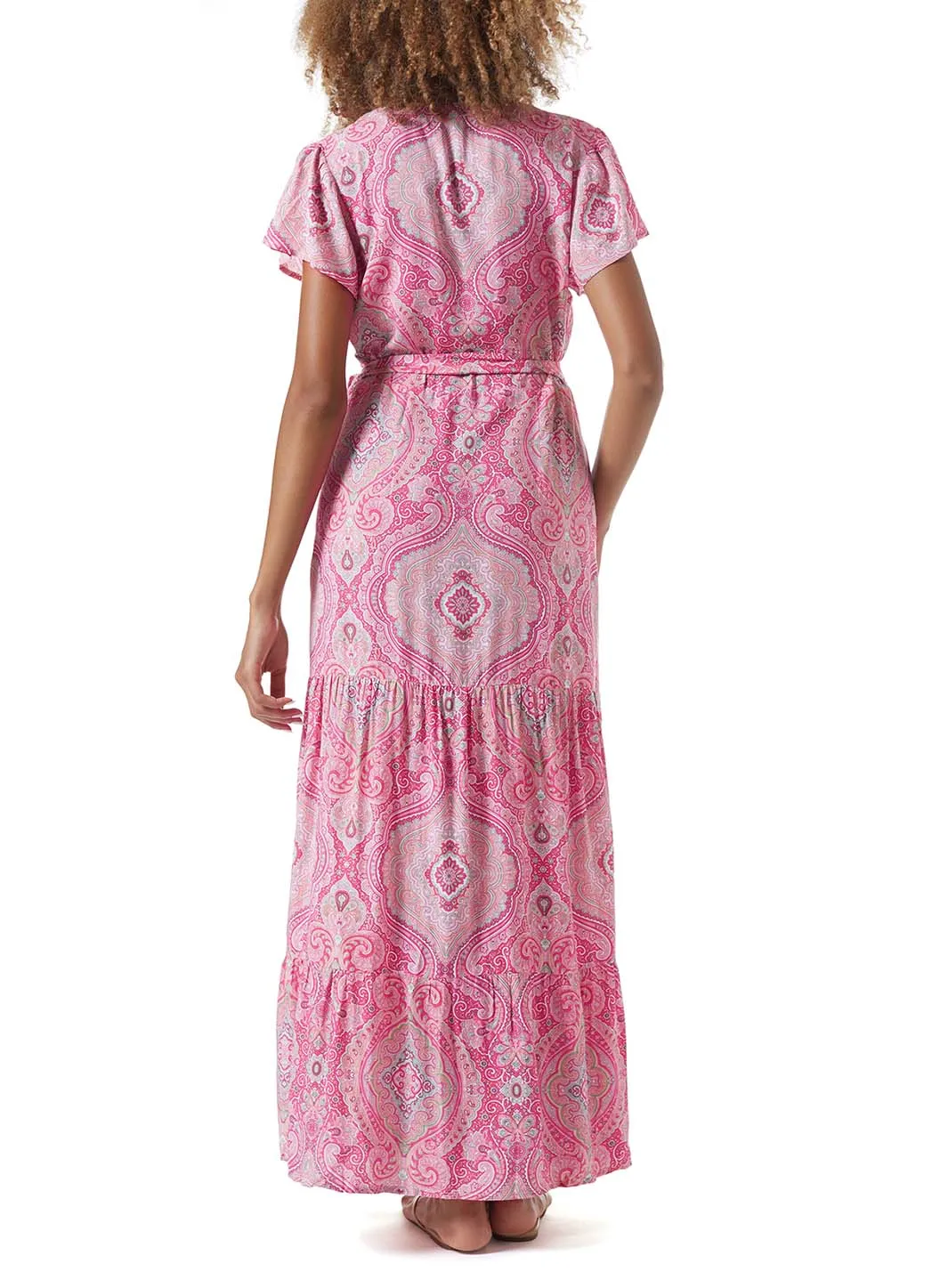 Barrie Blush Paisley Dress