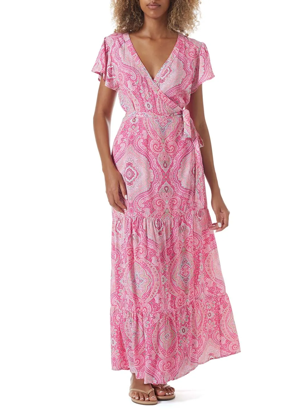 Barrie Blush Paisley Dress