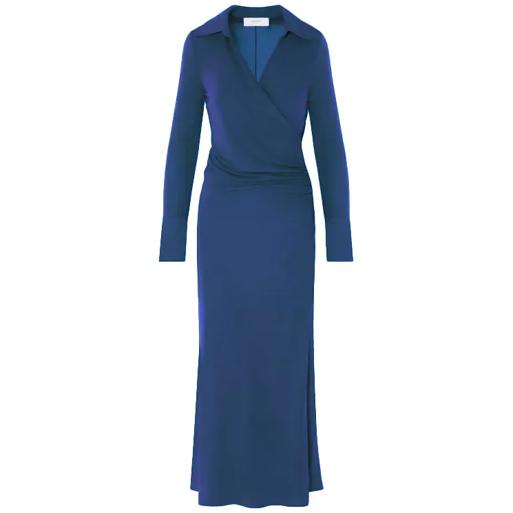 Beatrice B Draped Midi Dress