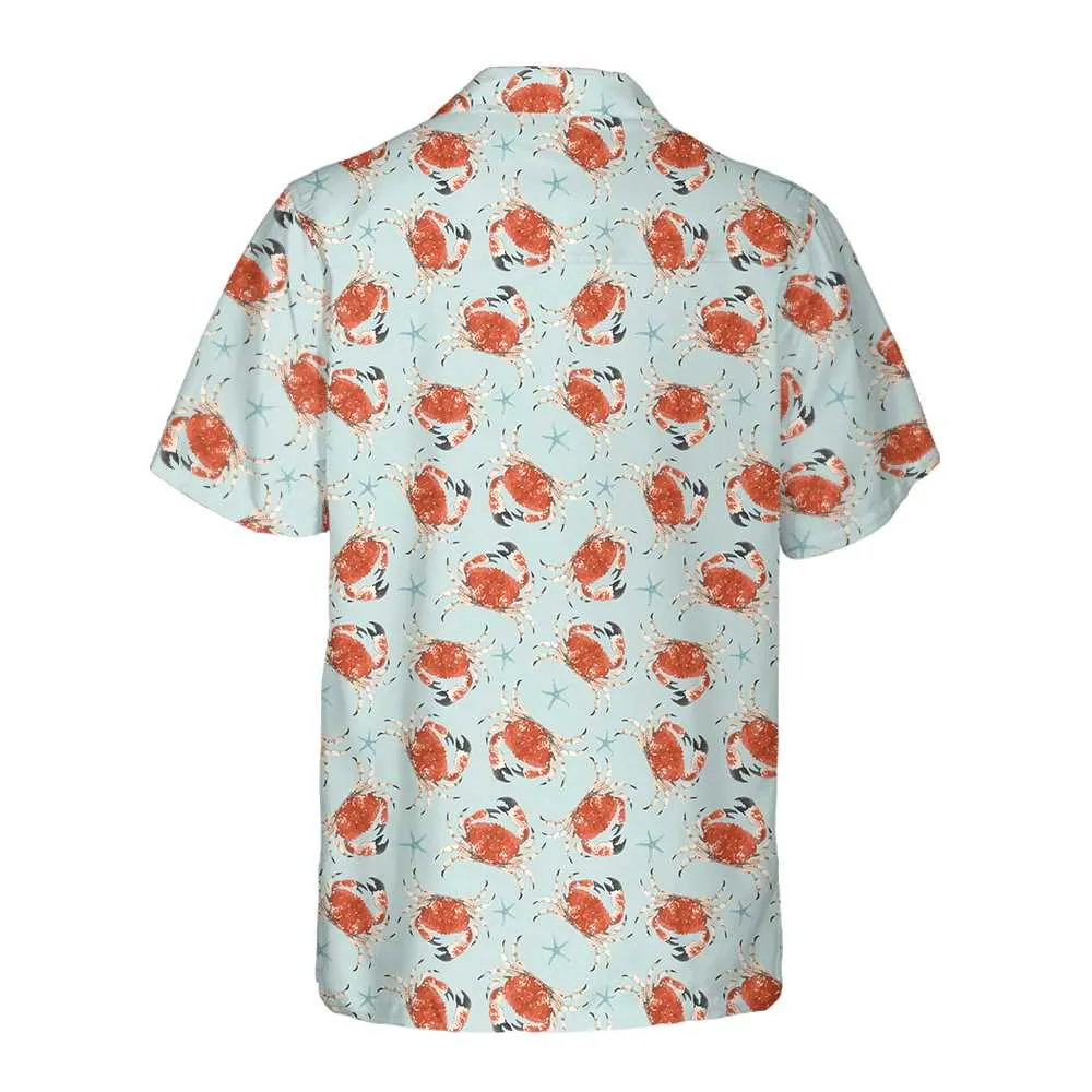 Beautiful Crab Underwater Hawaiian Shirt, Crab Shirt For Men & Women, Best Crab Gift