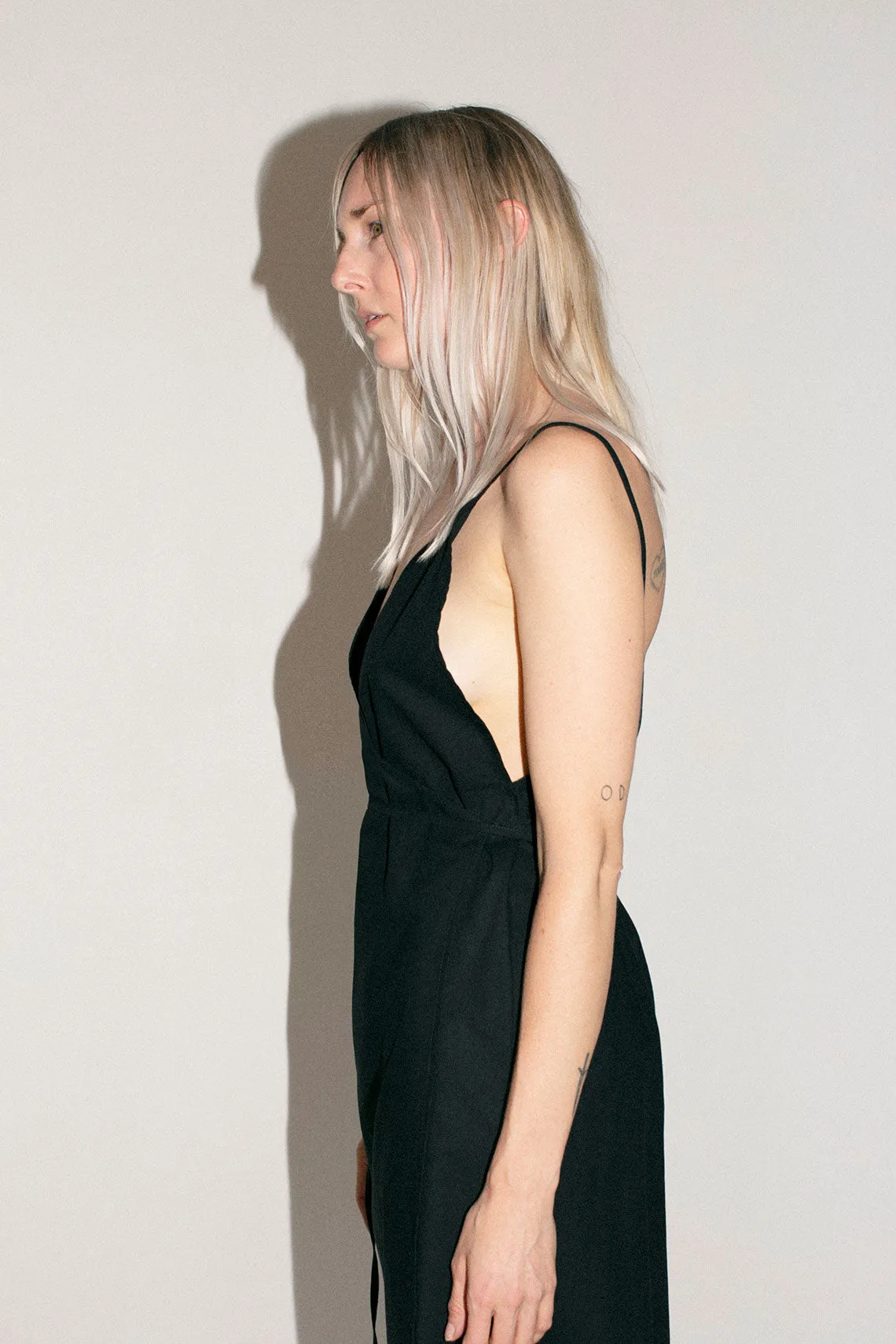 Black Eba Wrap Dress