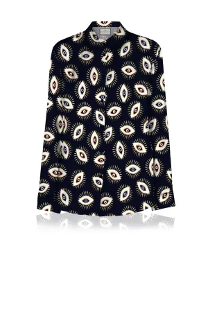 Black Printed Shirts