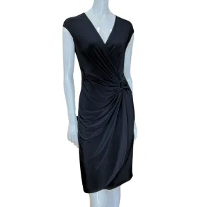 Black Wrap Dress
