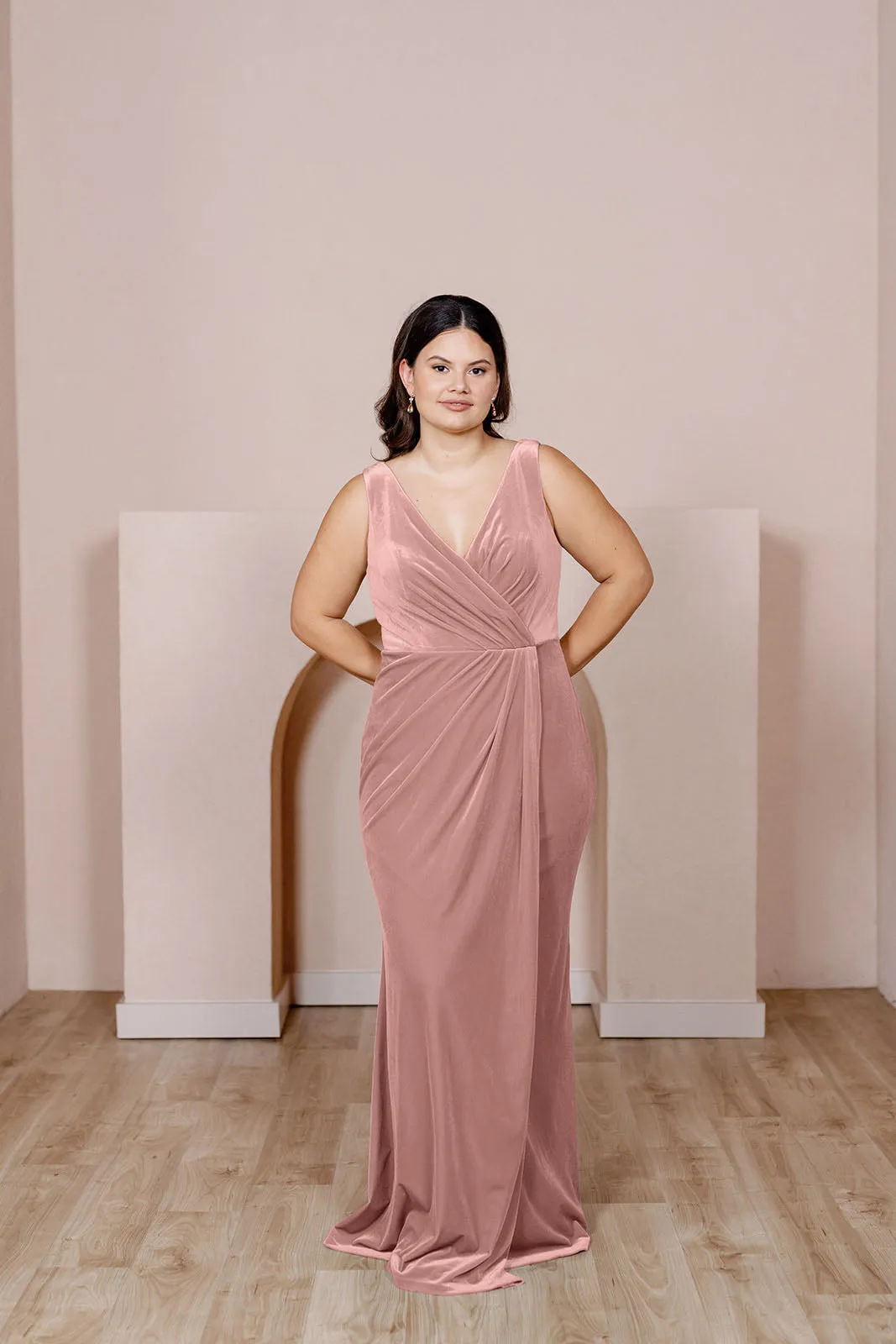 Blair Velvet Dress | Made To Order