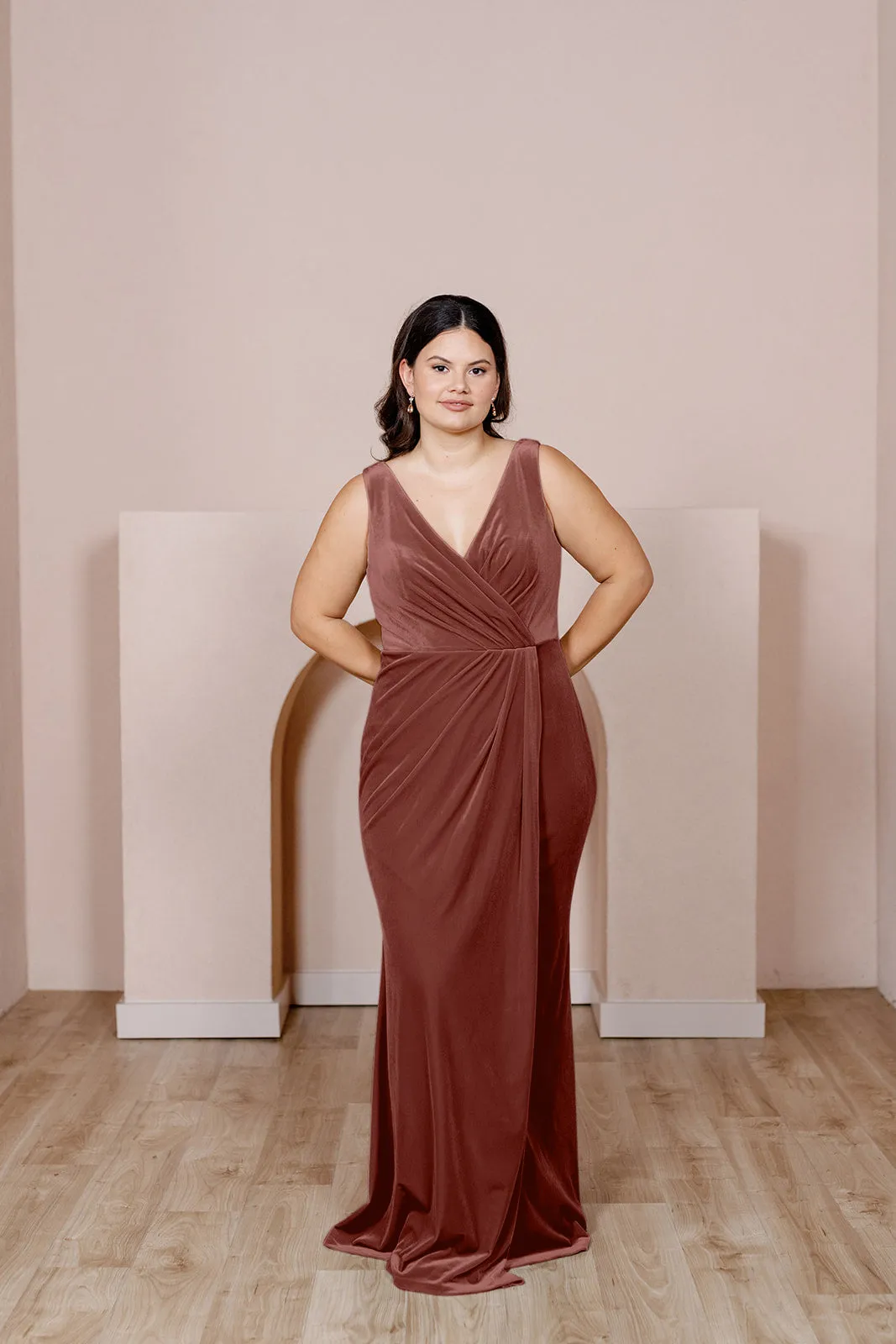 Blair Velvet Dress | Made To Order
