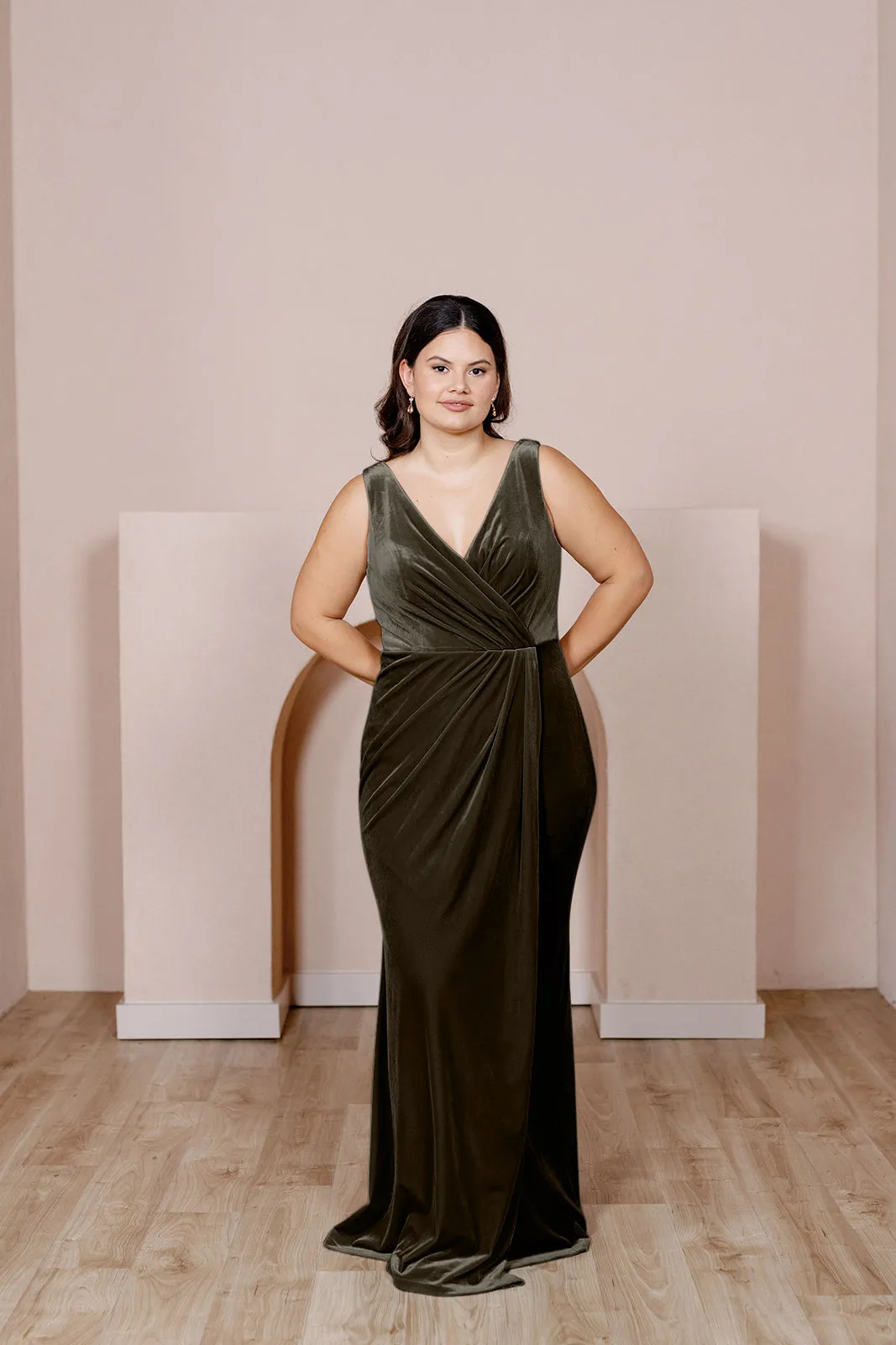 Blair Velvet Dress | Made To Order