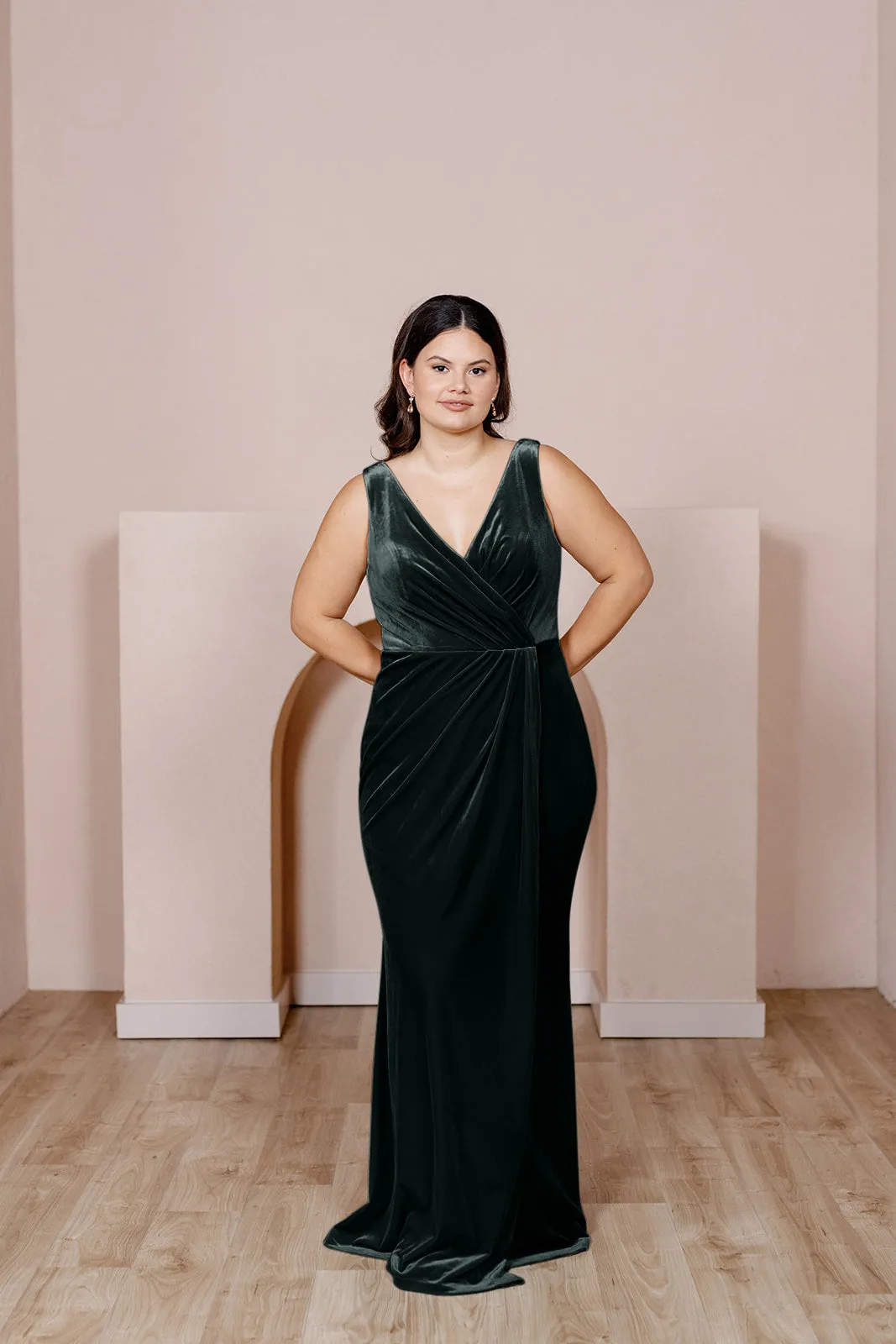 Blair Velvet Dress | Made To Order