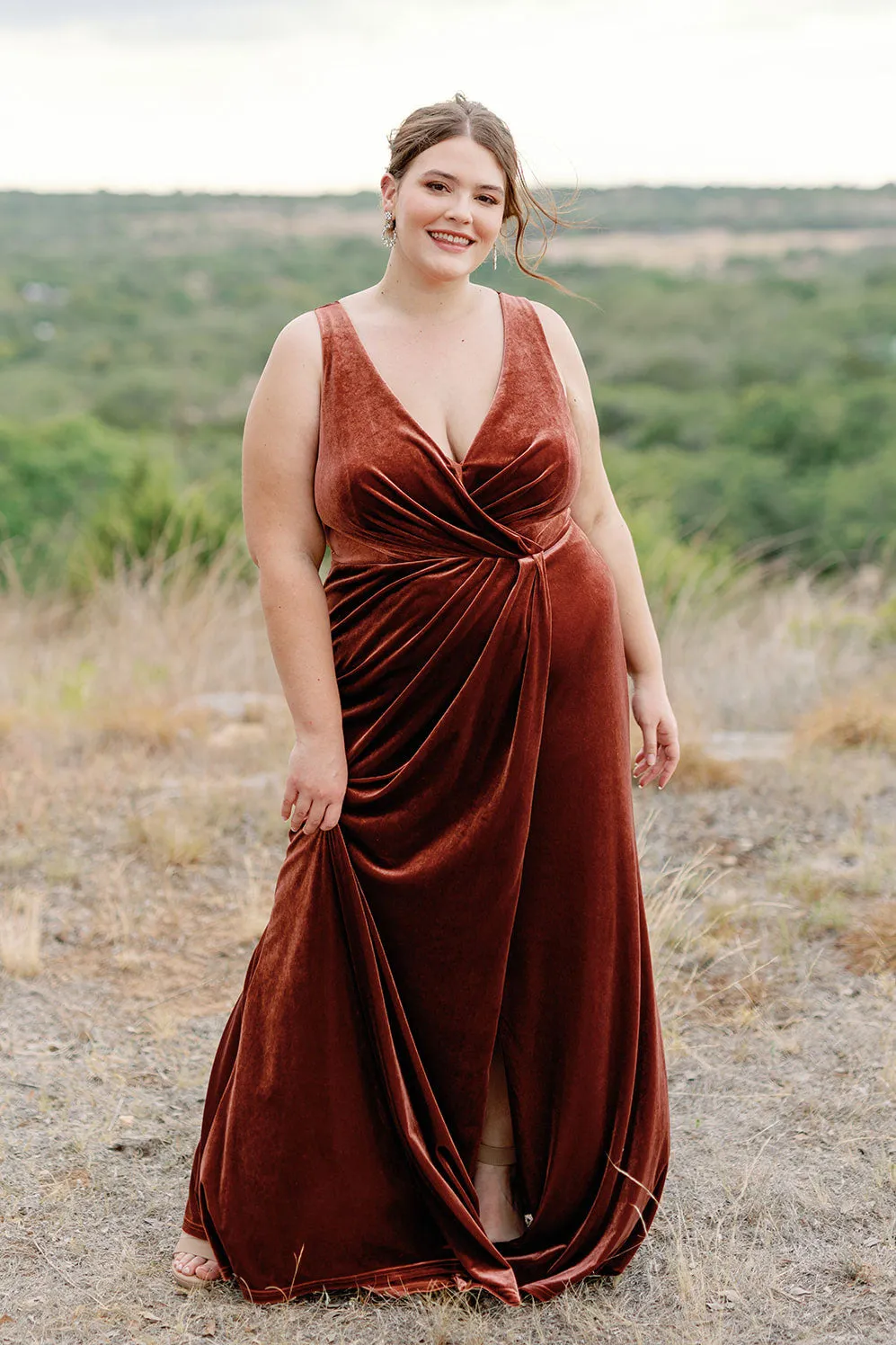 Blair Velvet Dress | Made To Order