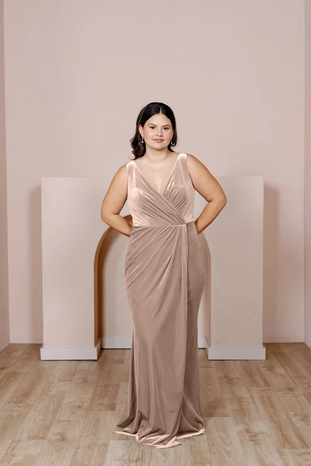 Blair Velvet Dress | Made To Order