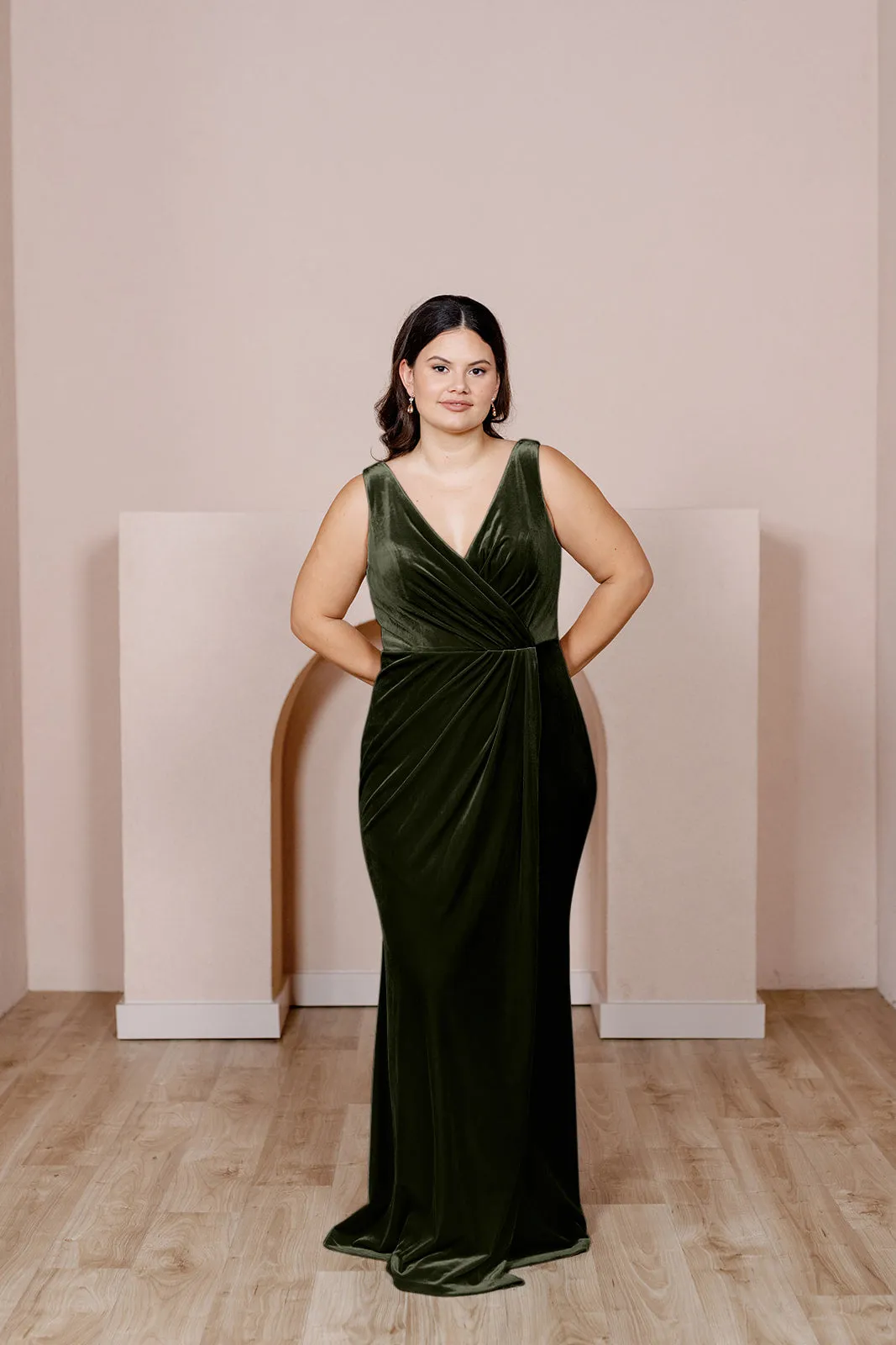 Blair Velvet Dress | Made To Order