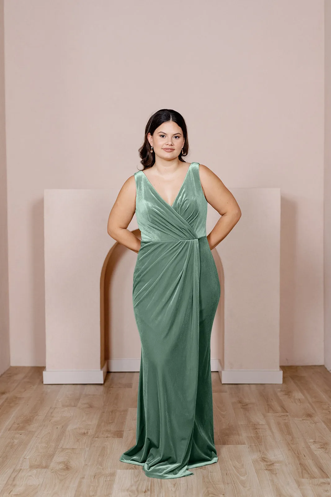 Blair Velvet Dress | Made To Order