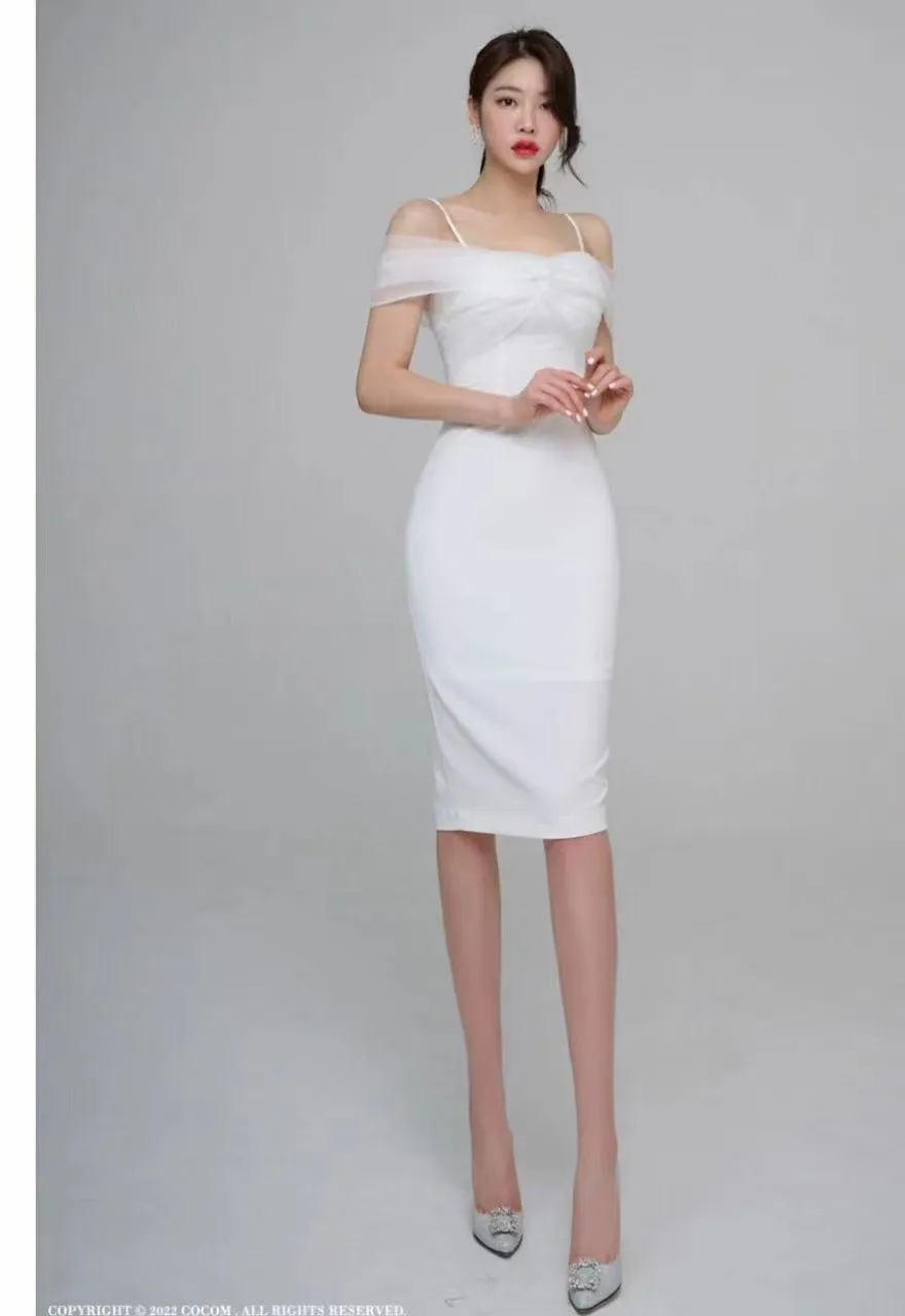 Bodycon Top-wrap Dress