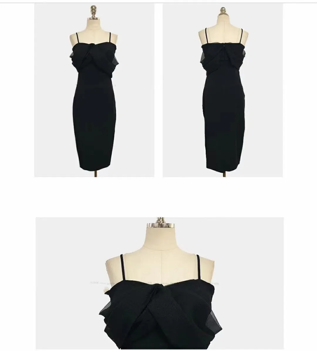Bodycon Top-wrap Dress