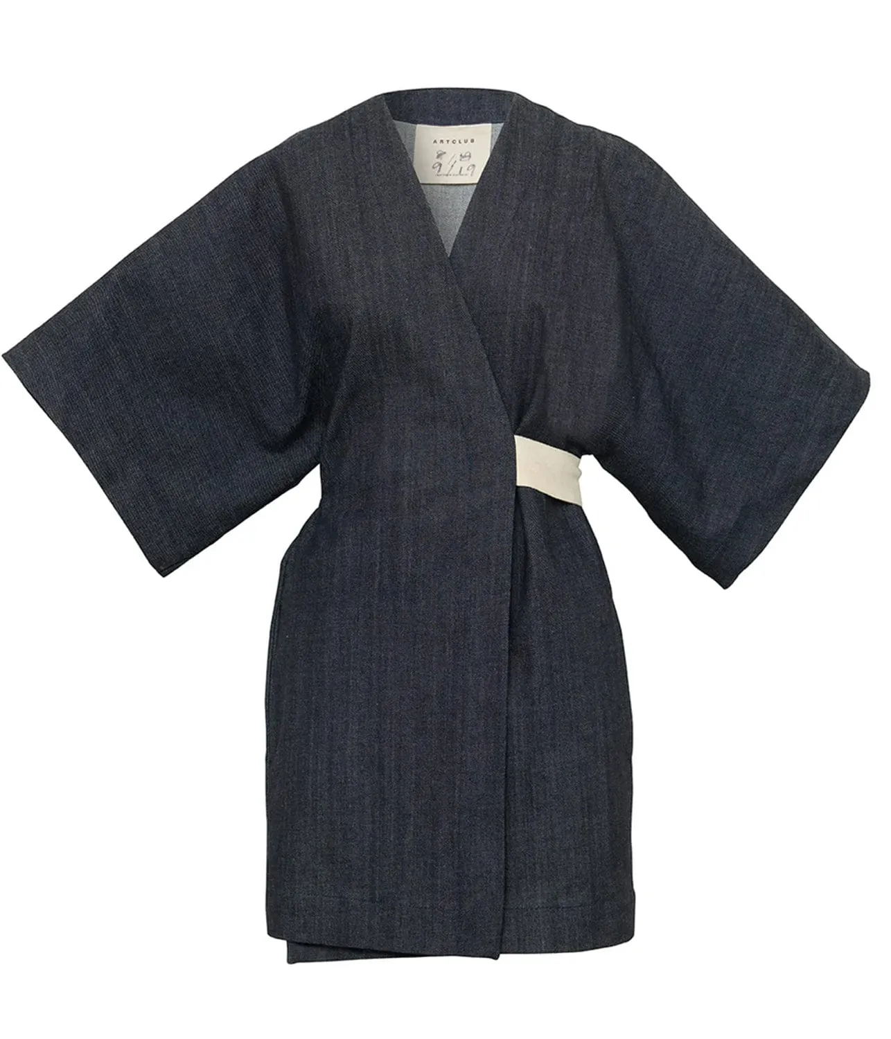 BON ODORI DRESS- NAVY