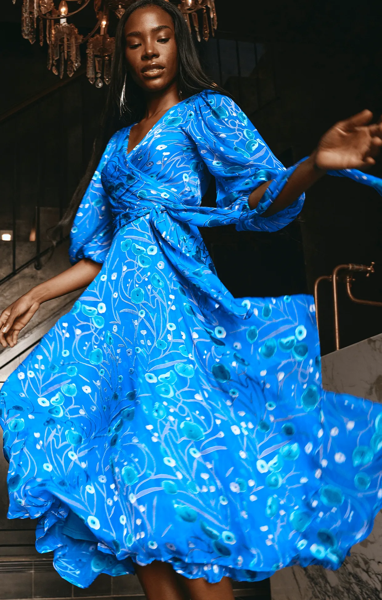 BOWERBIRD WRAP DRESS