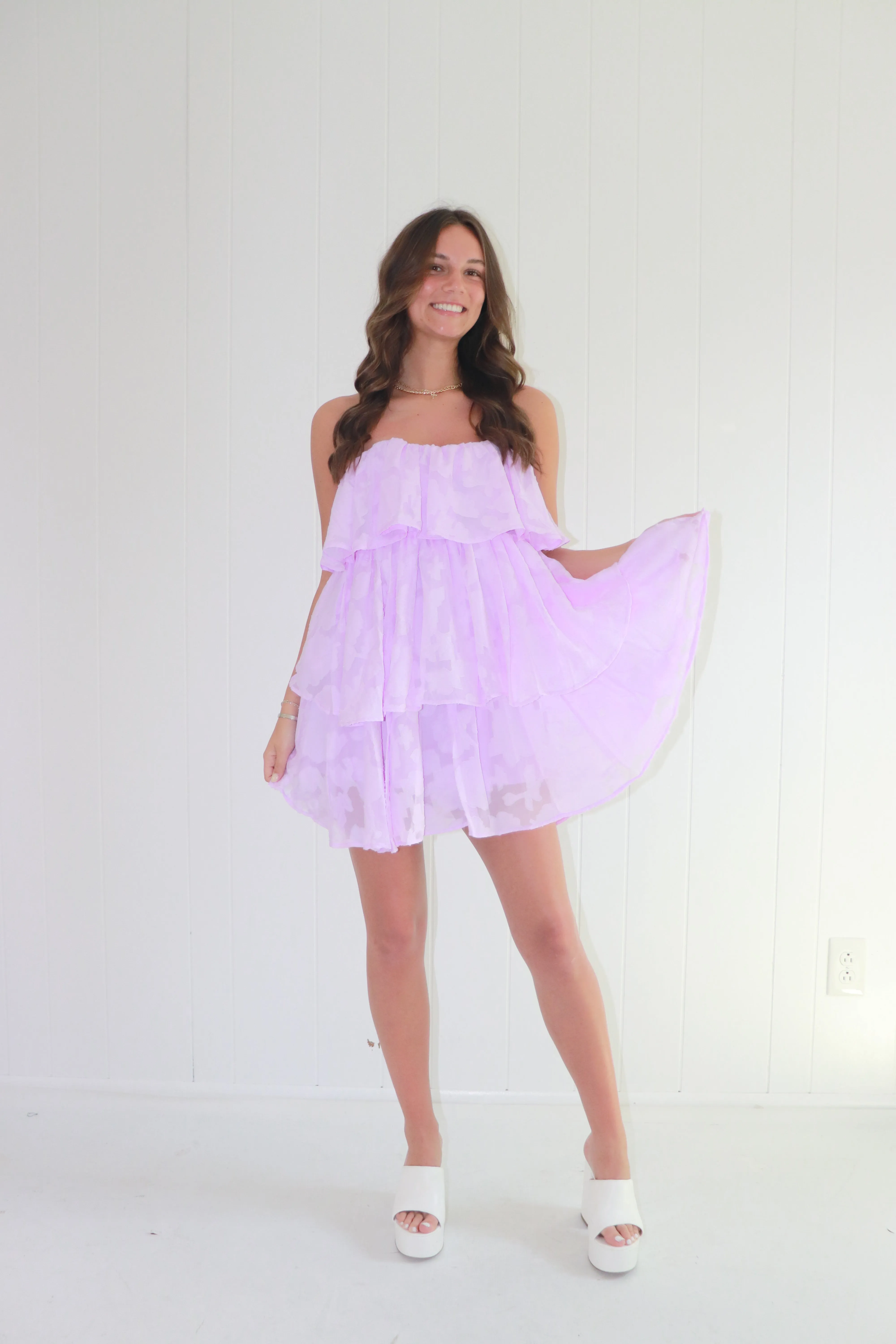 Brailey Jacquard Mini Dress