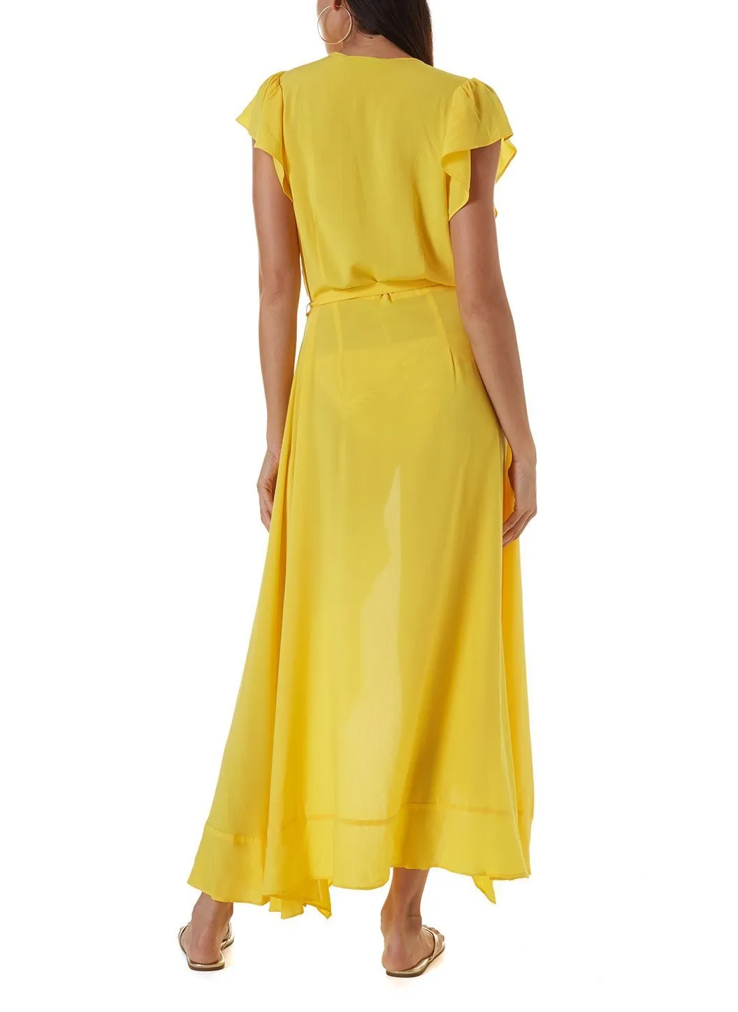 Brianna Yellow Long Dress