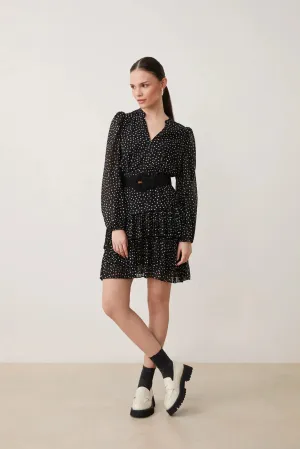 CALISTE DRESS - NOIR