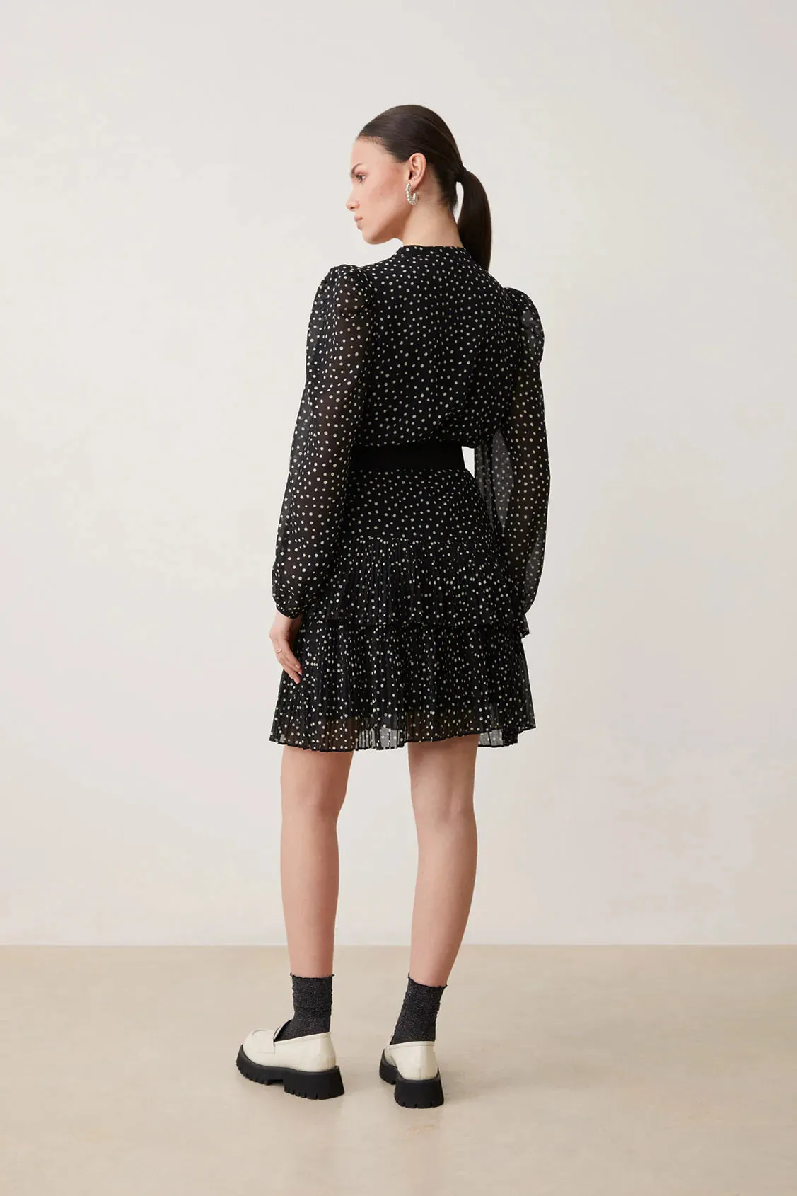 CALISTE DRESS - NOIR