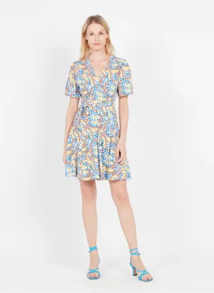 CALLISTA DRESS - BLEU