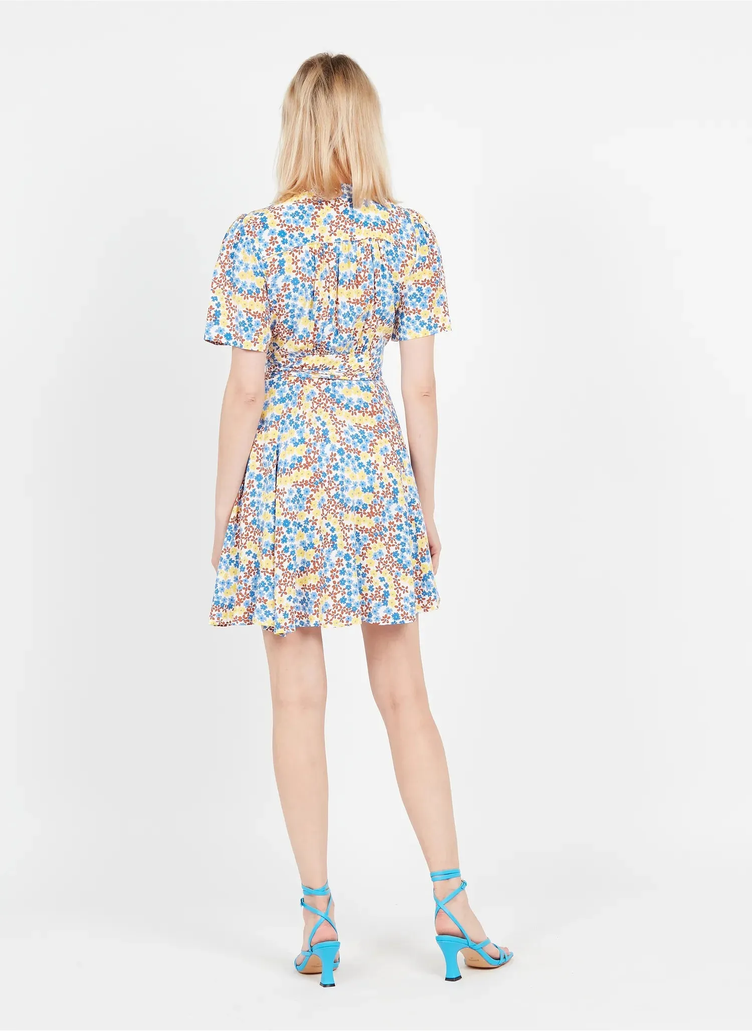 CALLISTA DRESS - BLEU