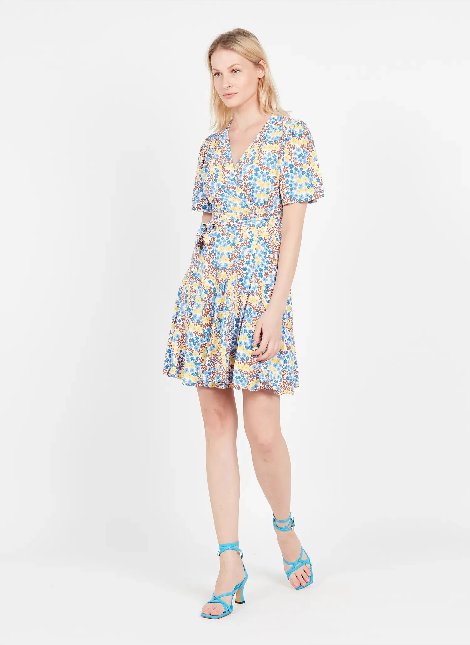 CALLISTA DRESS - BLEU