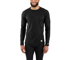 CARHARTT BASE FORCE MIDWEIGHT CLASSIC CREW BLACK MBL113