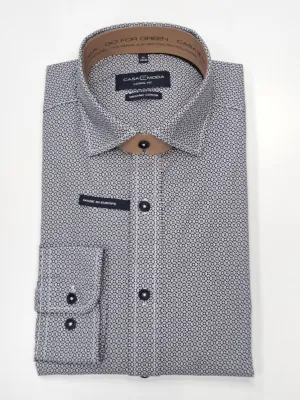 Casa Moda Long Sleeve Casual Shirt - Navy
