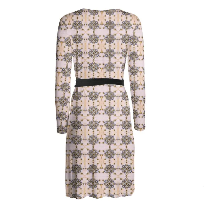 Celestial Ceiling 3 Wrap Dress