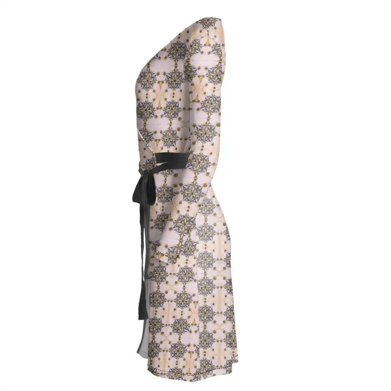 Celestial Ceiling 3 Wrap Dress