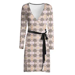 Celestial Ceiling 3 Wrap Dress