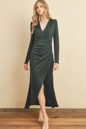 Celine Maxi Dress in Dark Sapphire