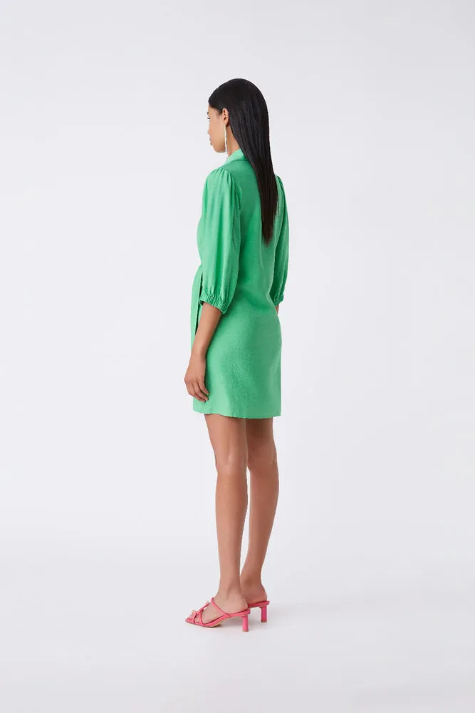 CESIRA DRESS - VERT
