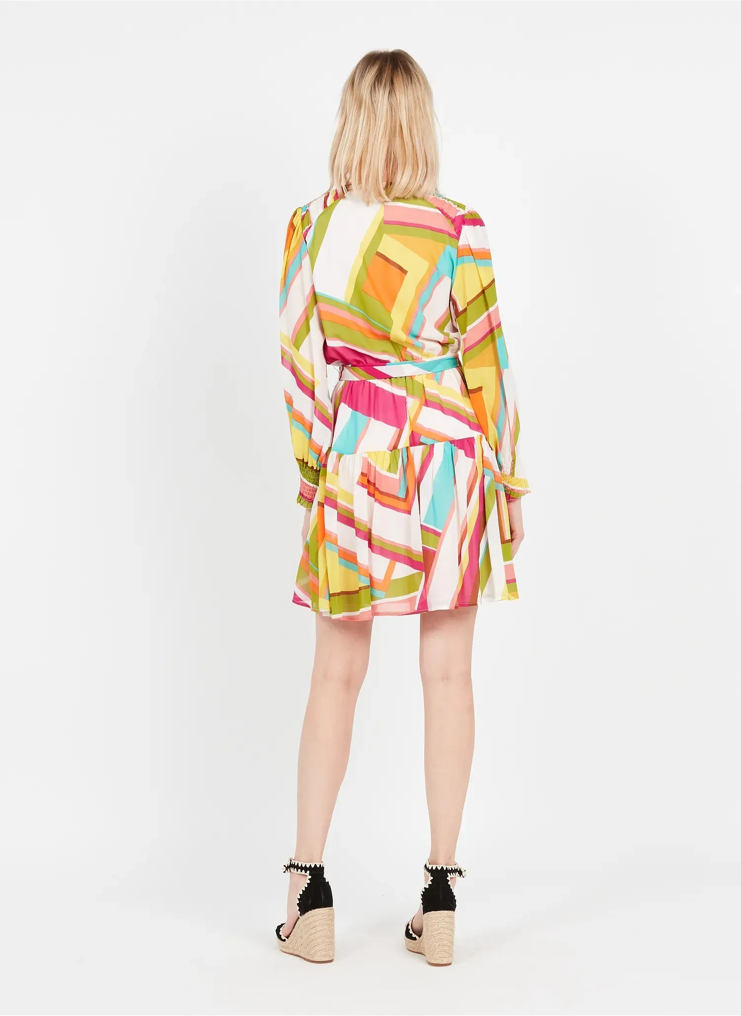 CEYLIA DRESS - VIOLINE