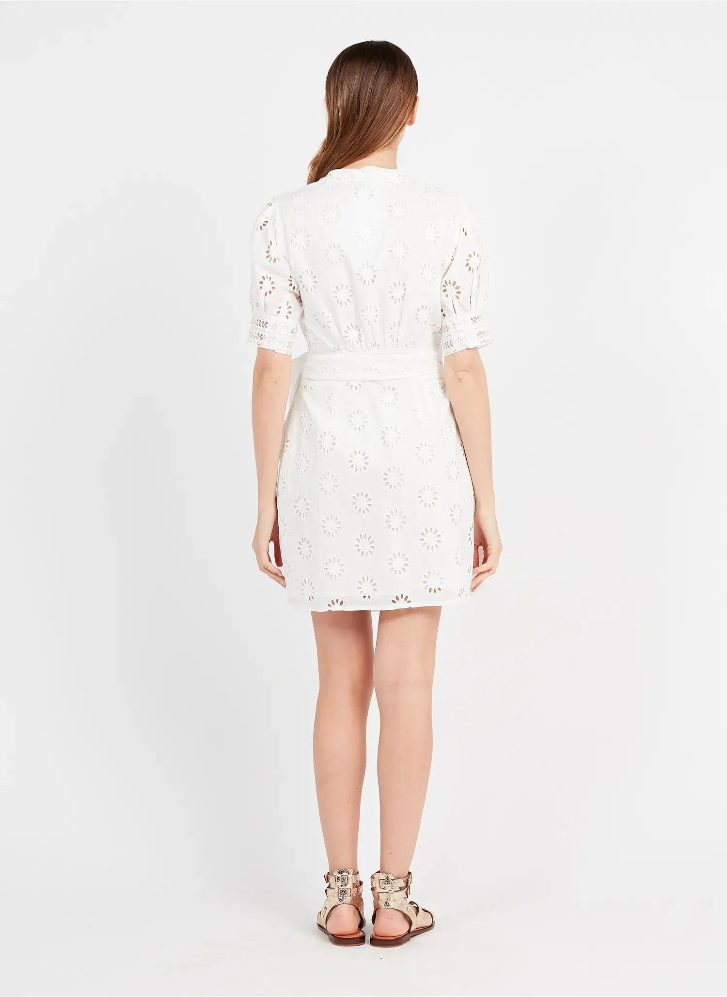 CHANCE DRESS - BLANC CASSE (ONLINE ONLY)
